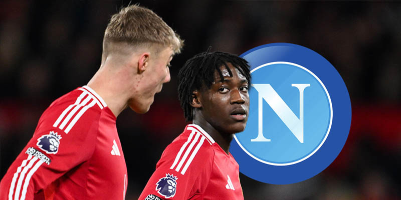 Mainoo có thể đến Napoli dưới dạng cho mượn